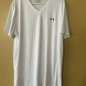 Under Armour White Short Sleeve Performance Tee Size 2XL